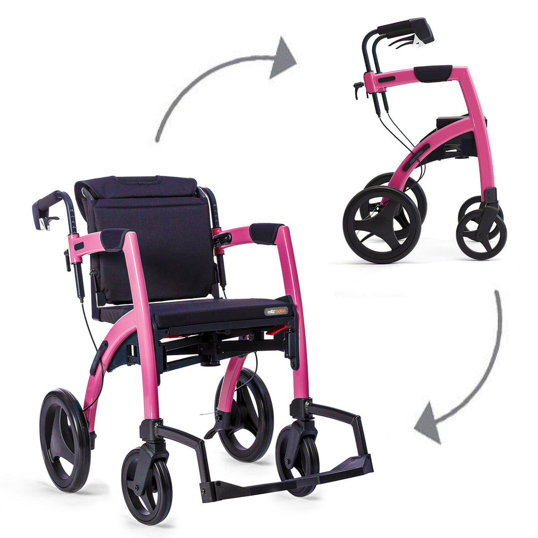 Rose Motion walker and wheelchair 2-in-1