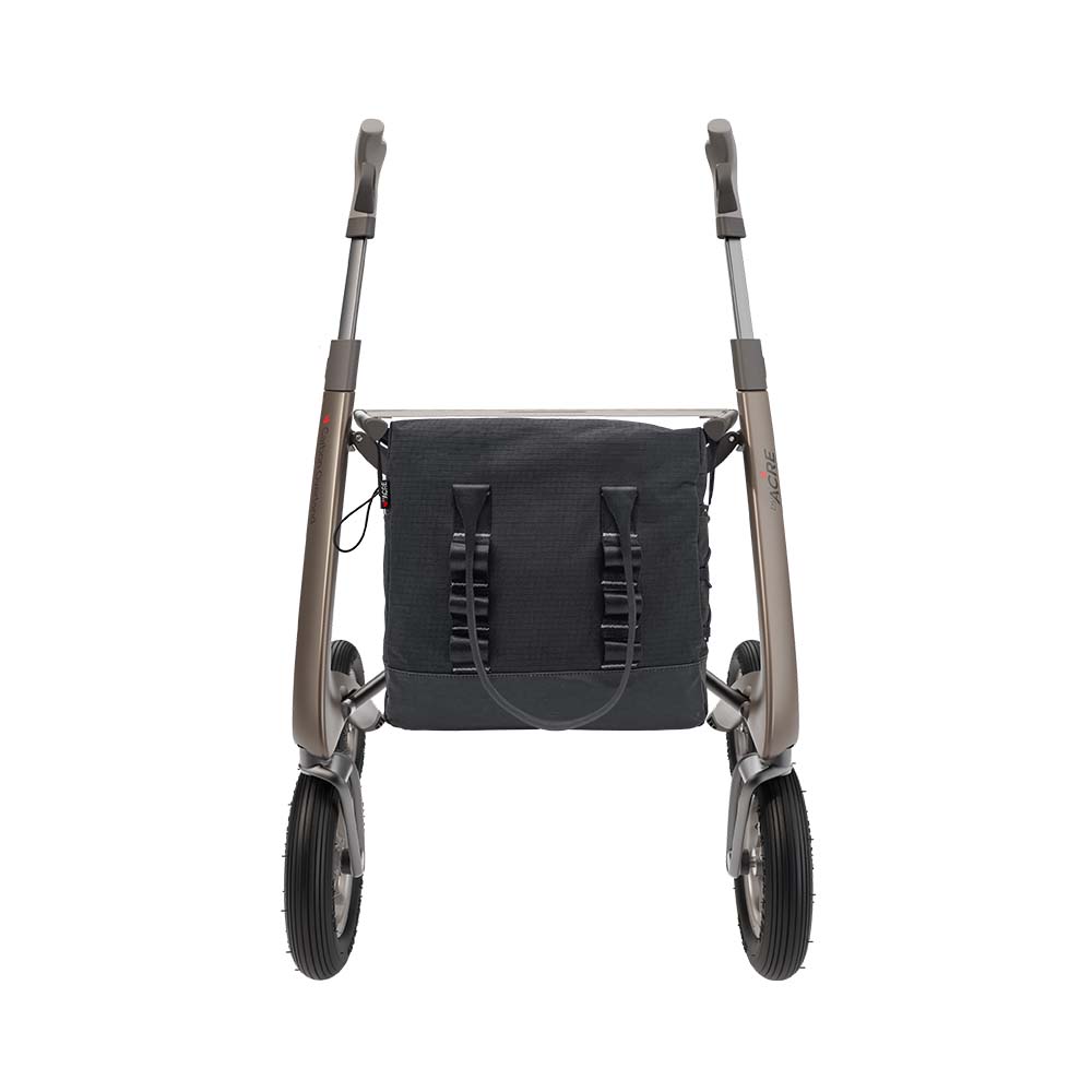 A 'byACRE Daypack' on a 'byACRE Overland' rollator