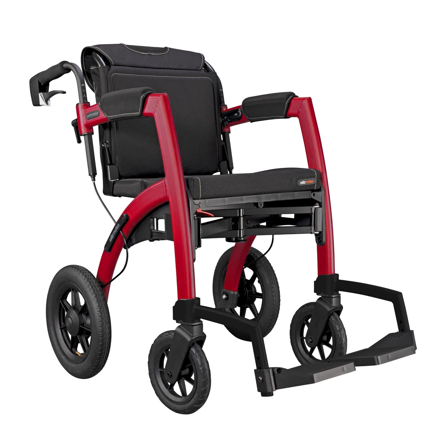 車椅子 rollz motion 2 in 1 Walker Wheelchair Rollz Performance | 2-in-1 Walker Wheelchair | Locomo New Zealand