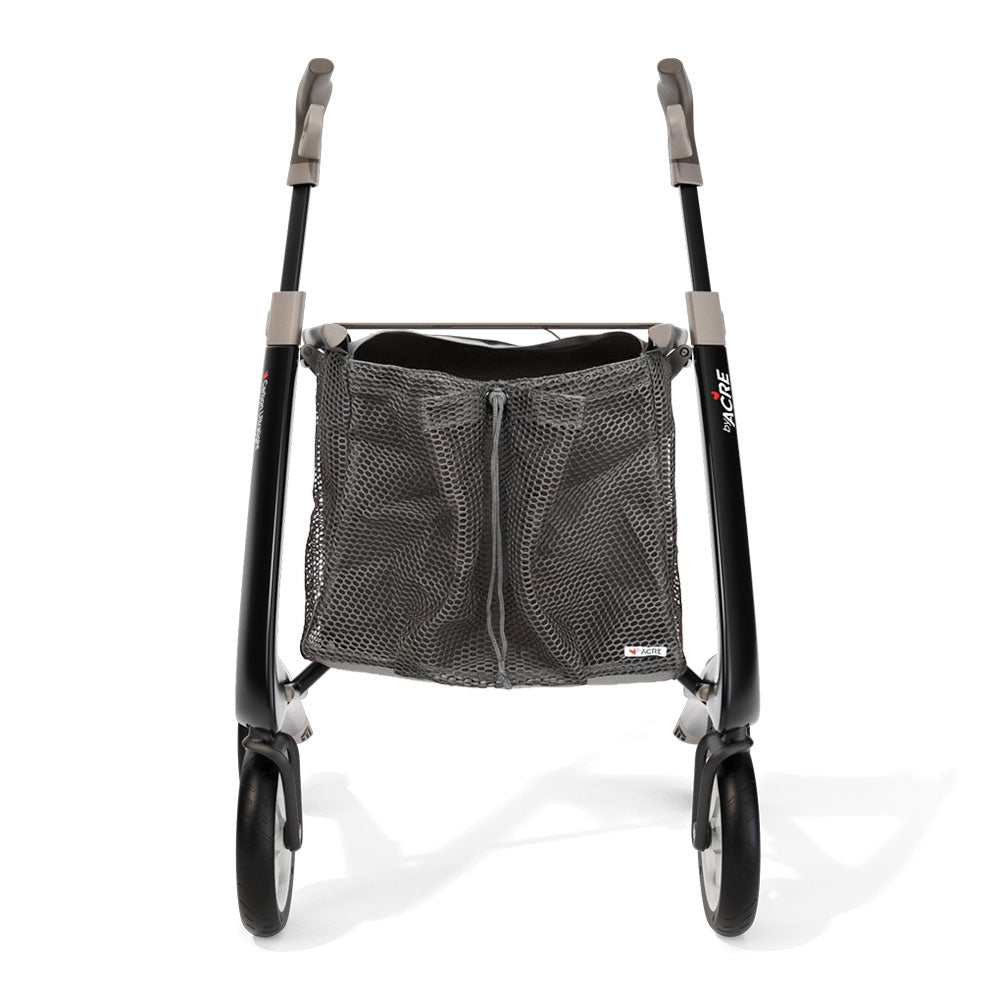 'byACRE Carbon Ultralight' walking frame and grocery bag