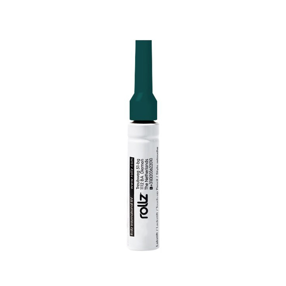 A green 'Touch Up' pen for the Rollz Motion, on a white background