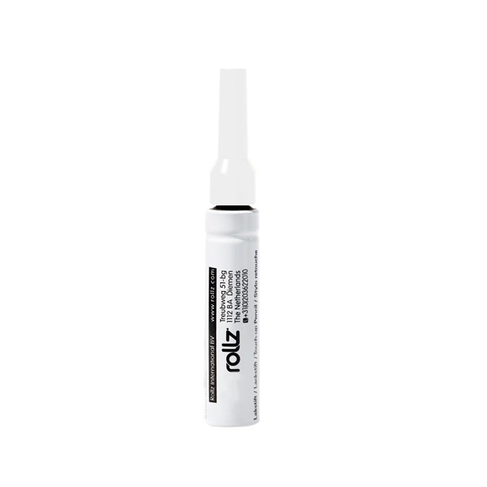 A white 'Touch Up' pen for the Rollz Motion, on a white background